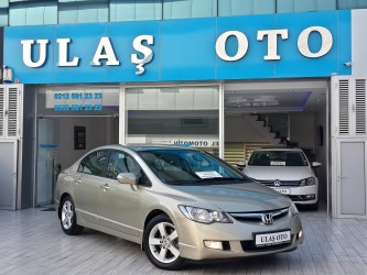 2008-HONDA-CİVİC-PREMİUM-OTOMATİK-85.000 KM-RENGİ ÖZEL SİRARİŞ