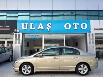 2008-HONDA-CİVİC-PREMİUM-OTOMATİK-85.000 KM-RENGİ ÖZEL SİRARİŞ